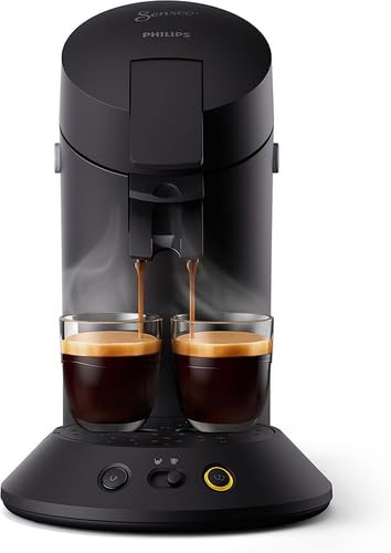 SENSEO Original Plus Noir Intense - Cafetière à Dosettes CSA210/61