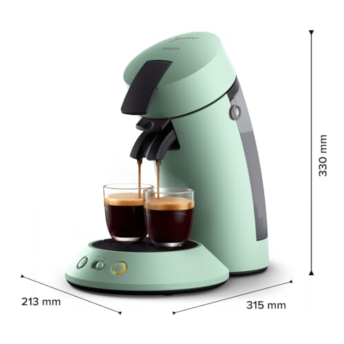 SENSEO Original Plus Vert Désert - Machine à Dosettes CSA210/80