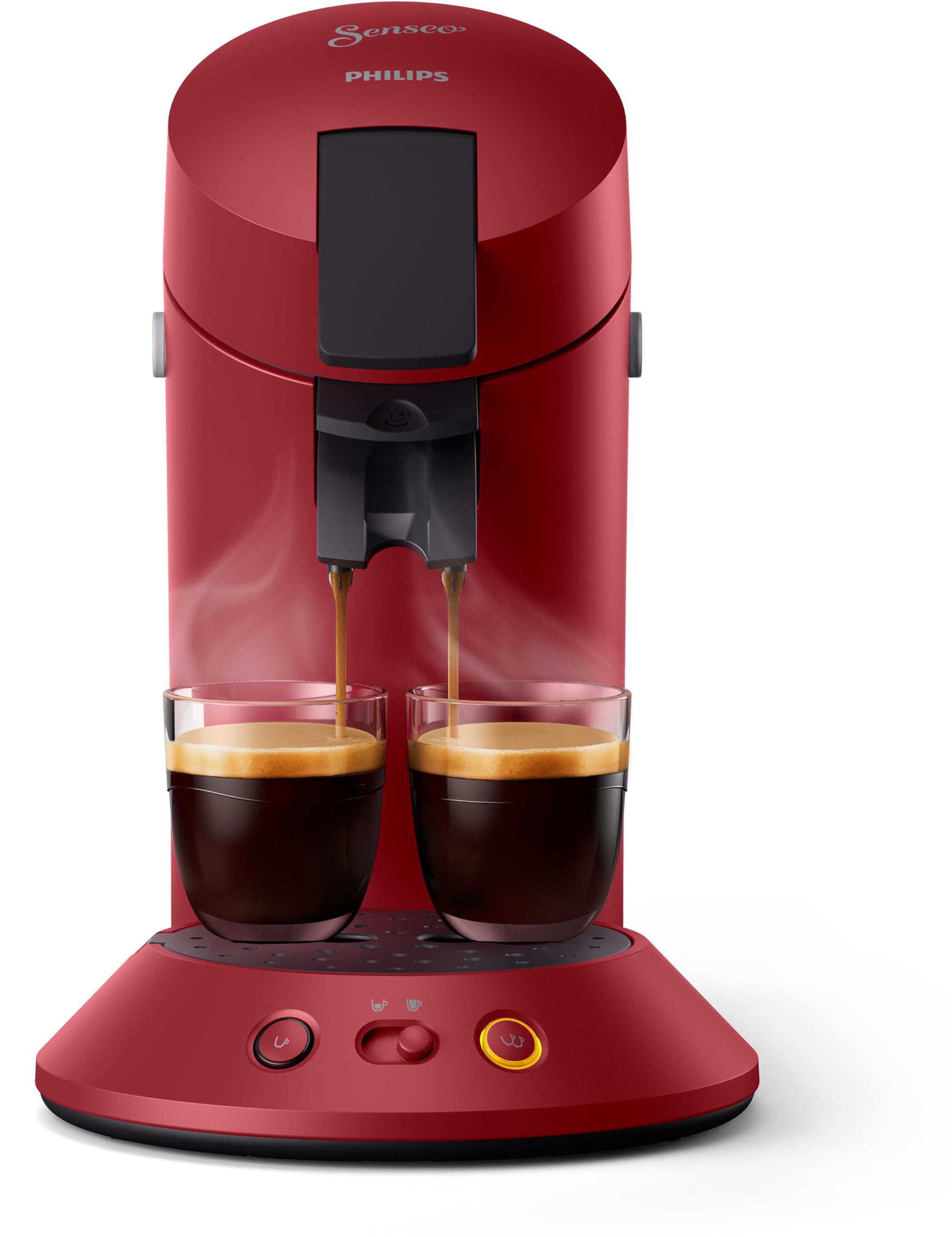 SENSEO Original Plus Rouge - Machine à Dosettes CSA210/91