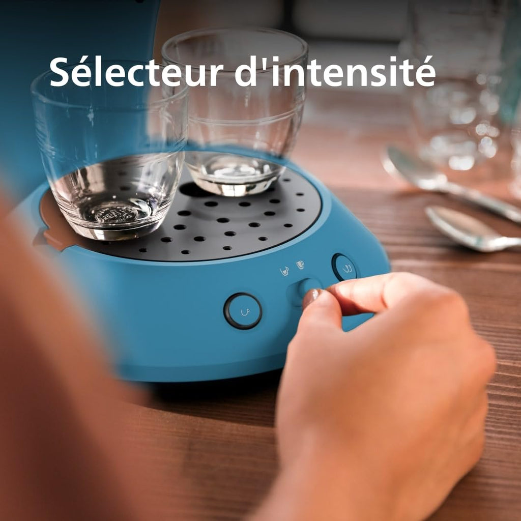 SENSEO Original Plus Bleu Paon - Machine à Dosettes CSA210/00