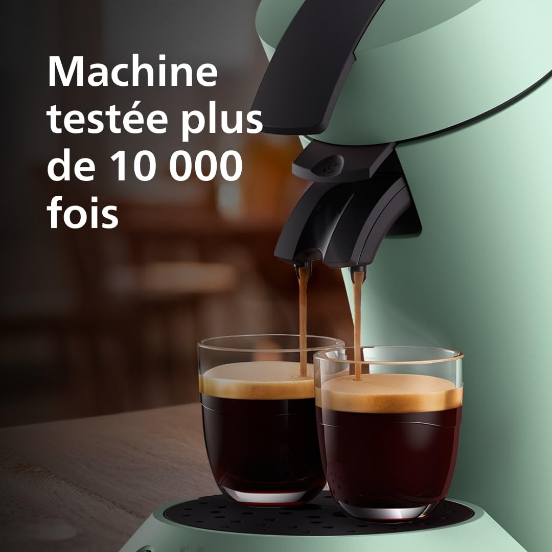 SENSEO Original Plus Vert Désert - Machine à Dosettes CSA210/80