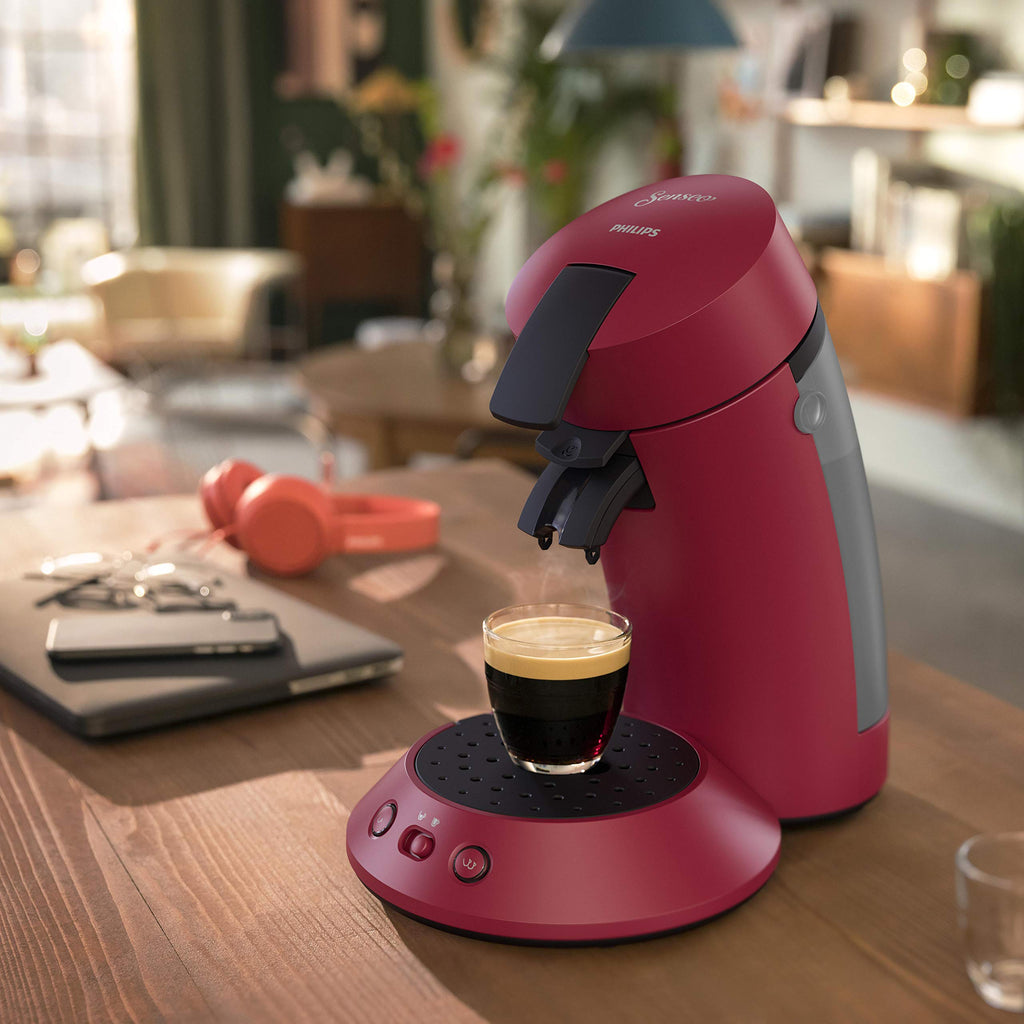 SENSEO Original Plus Rouge - Machine à Dosettes CSA210/91